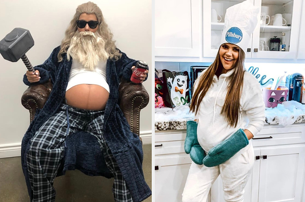 Amazing Pregnant Halloween Costumes